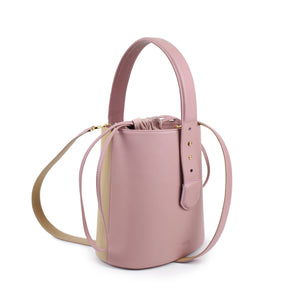 Bucket Bag de Piel Miel&Rosa