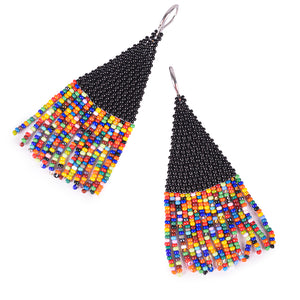 Pendientes Negro Fiesta